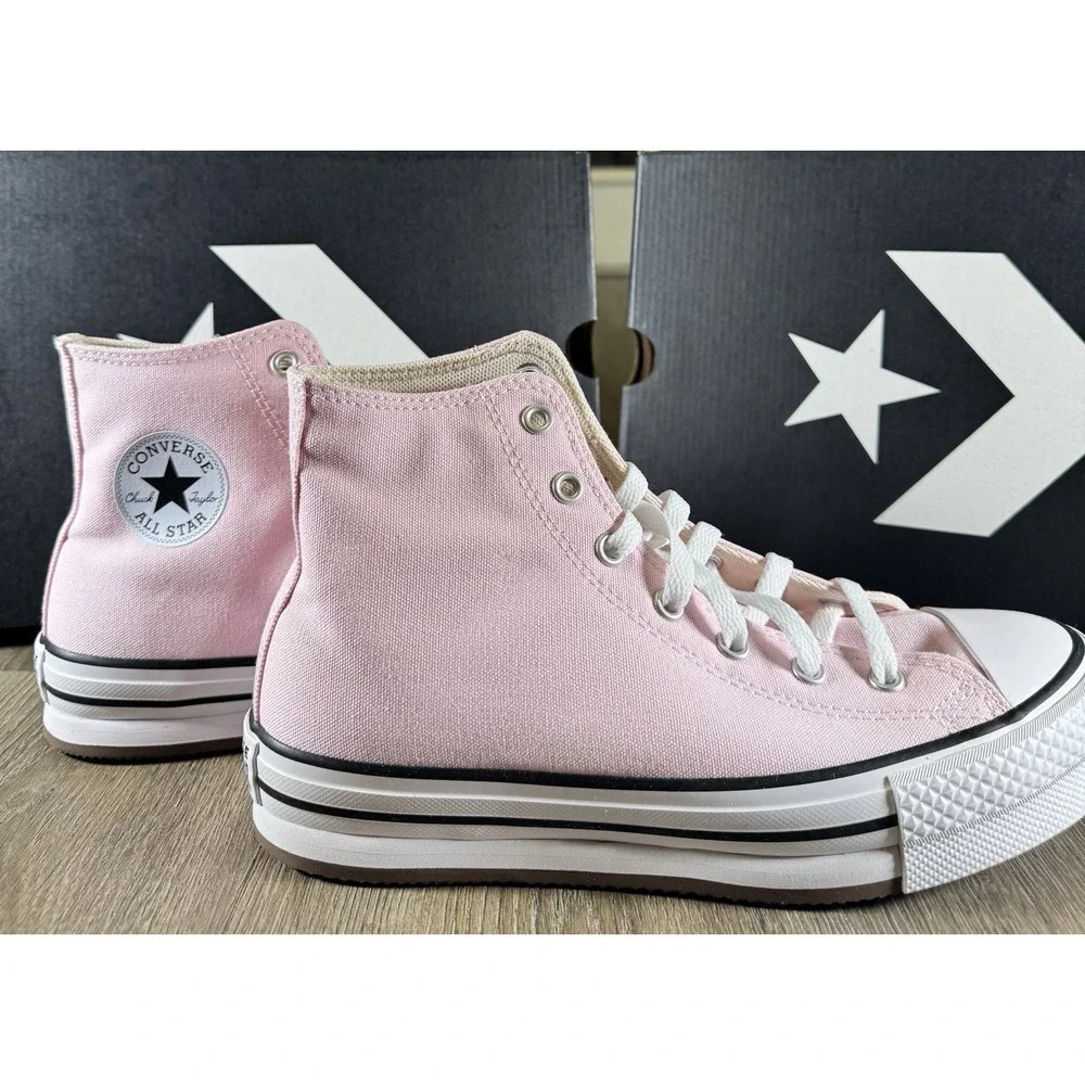 Converse Chuck‎ Taylor EVA Lift Hi Platform Sugar Berry Pink Kids Size 5 A11831F